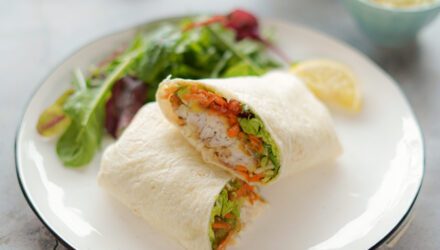 Golden Alaska Sole Wraps