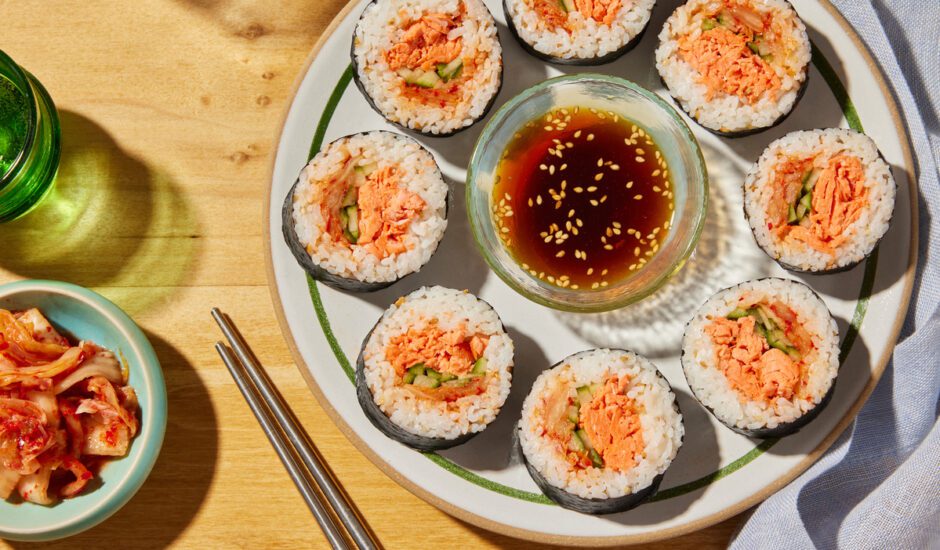 Alaska Pink Salmon Gimbap