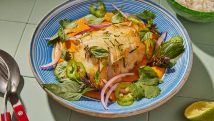 Pan-Fried Alaska Pink Salmon with Everything Bagel Crust 1