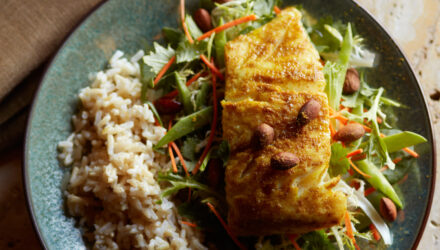 Thai Seared Alaska Cod Salad