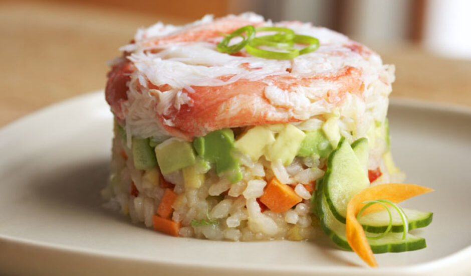 Alaska Snow Crab Sushi Salad