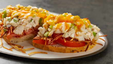 Wild Alaska Pollock Tartine with Frites