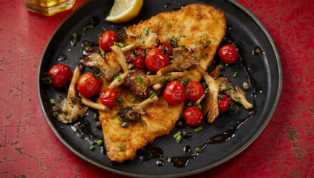 Alaska Sole Schnitzel With Browned Butter