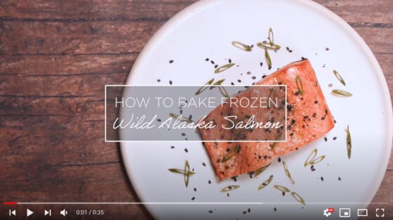 How to Bake Frozen Wild Alaska Salmon