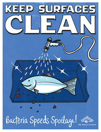 Quality Handling Poster: Cleaning