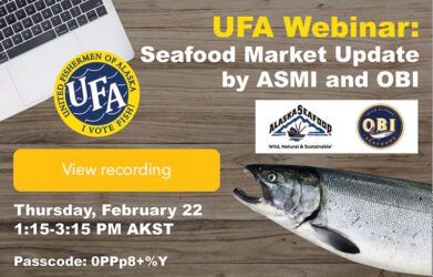 UFA + ASMI Webinar: Seafood Market Update by ASMI and OBI
