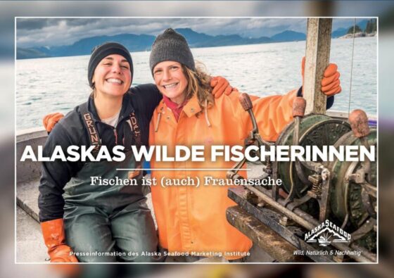 Alaska's Wild Fisherwomen Brochure (German)
