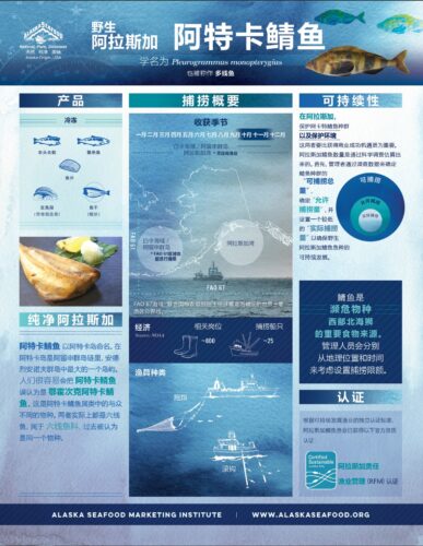 Alaska Atka Mackerel Fact Sheet (China)