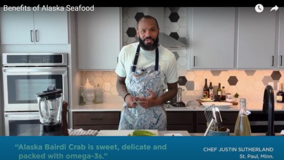 Benefits of Alaska Seafood Video with Professional Chef Partners