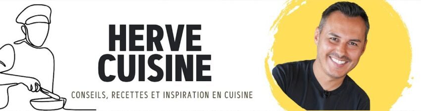 A screenshot of Herve Cuisine's Youtube Channel Header.