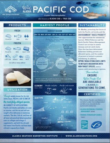 Pacific Cod Fact Sheet