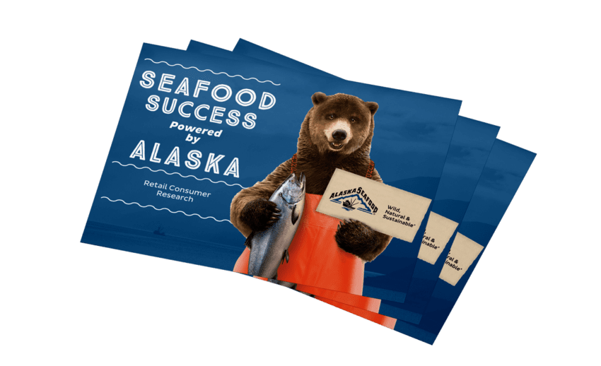 New Retail Consumer Research Data Shows Increase in Shopper's Preference of Alaska Seafood 1